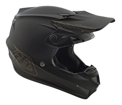 Casco Moto Se4 Polyacrylite Mono Negro Tld Original