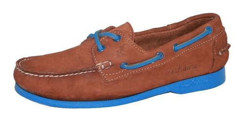 Zapatos Nauticos Mocasines Peskdores Honey Blue Hb00008