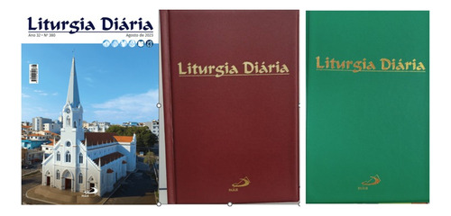 Liturgia Diaria Agosto 2023 Mais Capa Verde E Vinho