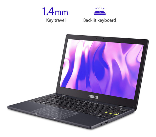 Laptop Asus Vivobook L210, 11.6, Intel Celeron N4020, 4gb Ra Black