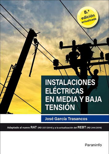 Libro Instalaciones Electricas En Media Y Baja Tension 8....