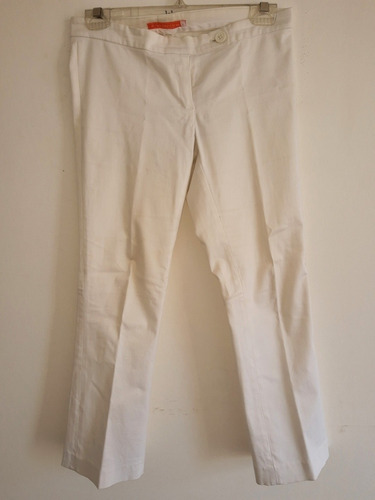 Pantalón Blanco Paula Cahen Danvers Talle 1 Elastizado