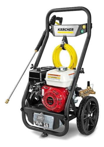 Hidrolavadora Karcher G 3500 Qht Motor Honda Color Negro