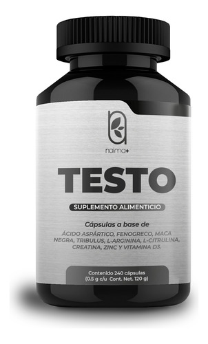 Testo - Multivitamins For Men 500mg -240 Cápsulas Por Frasco