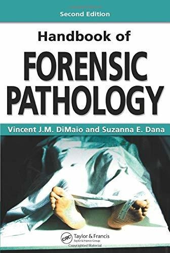 Handbook Of Forensic Pathology, De Vincent J. M. Dimaio. Editorial Taylor Francis Inc, Tapa Blanda En Inglés