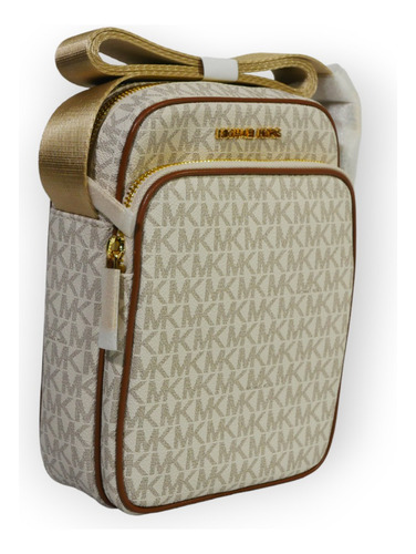 Michael Kors Jet Set Travel Medium Crossbody Bag Vainilla