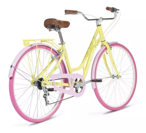 papa crecimiento vacío Bicicleta Victoria 700 Rosa/ Amarillo =mercurio | Envío gratis