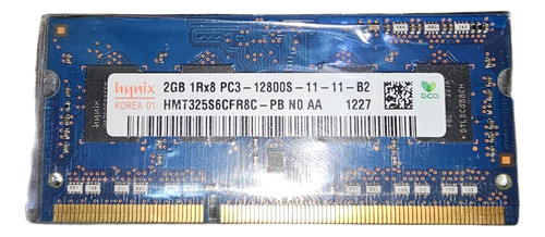Memoria Ram 2gb 1rx8 Hynix Hmt325s6cfr8c-pb Ddr3 Notebook