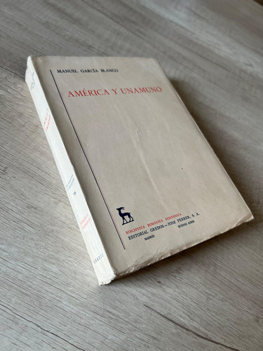 America Y Unamuno - Manuel Garcia Blanco