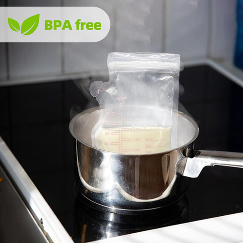 100 Piezas Bolsas Almacenamiento De Leche