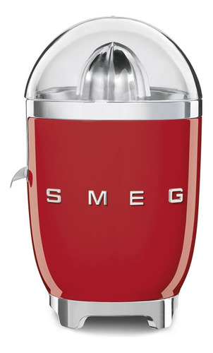 Exprimidor De Cítricos Smeg, Talla Única, Rojo