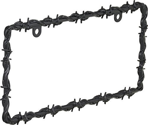 Marco - ******* Black Barbed Wire License Plate Frame