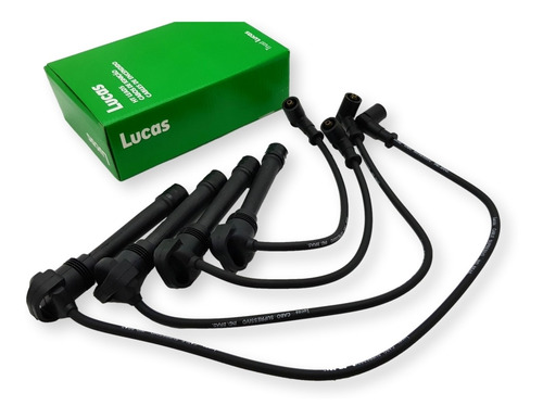 Imagen 3 de 6 de Kit Cables+bujias Fiat Palio Siena 1.3 16v Fire