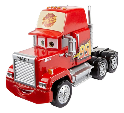 Mack Deluxe Oversized Cars 3 Disney Pixar fundido a presión, color rojo