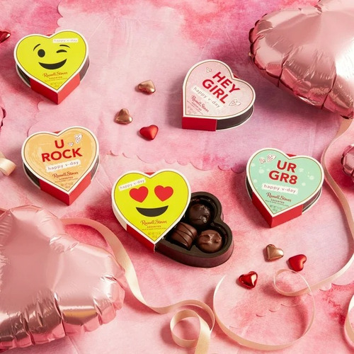 Russell Stover Corazon De Chocolate En Caja De 43 G