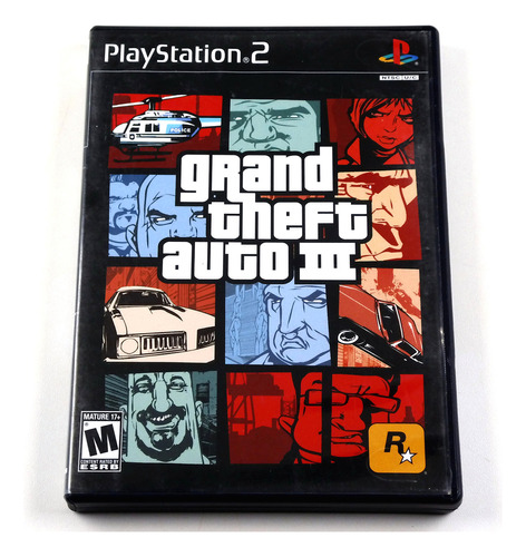 Grand Theft Auto Gta Iii 3 Playstation 2 Ps2 Original