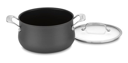 Olla Holandesa Cuisinart 6445-22, 5qt, Negro/inoxidable