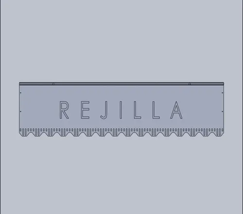 Rejilla Anti Hojas Tapa Para Canaleta Interna 1200x300 Mm