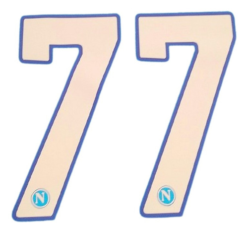 Estampado Numero + Nombre  Napoli 2023 Serie A 