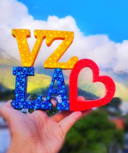 Tricolor Venezuela Recuerdos Regalos Souvenirs Decoración