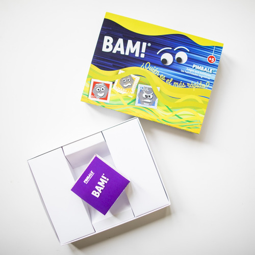 Bam Quiën Es El Mas Rápido? Juego De Mesa Velocidad Visual