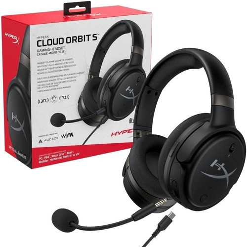 Headset Audifonos Gamer Over Ear 3d Hyperx Cloud Orbit S