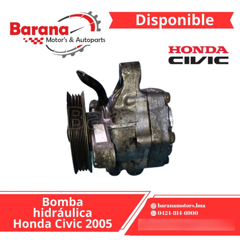 Bomba Hidraulica Honda Civic 2005