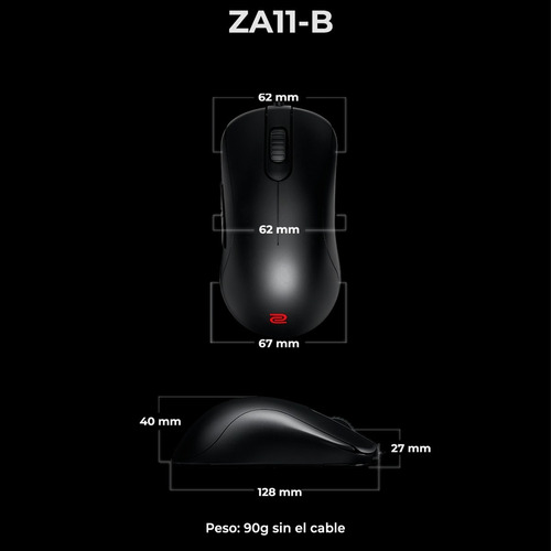 Mouse Gamer Benq Zowie Za11-b Para Esports