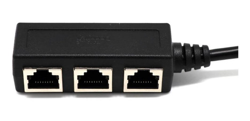 Rj45 A 3 Puertos Ethernet Lan Divisor De Red Extensor