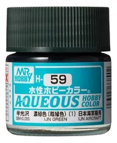 Comprar Mr Hobby Aqueous H59 Verde Ijn Satinado Modelismo Hobby