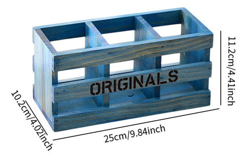 Organizador De Control Remoto Soporte De Lápiz De Azul