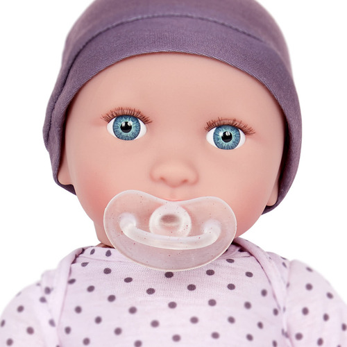 Muñeca Bebé Recién Nacida 35 Cm Ojos Azules Y Cuerpo Suave