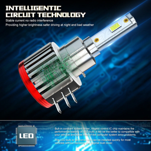 Qcd Faro H15 Luz Alta Drl Para Mercedes Cla250 Cla45 Amg