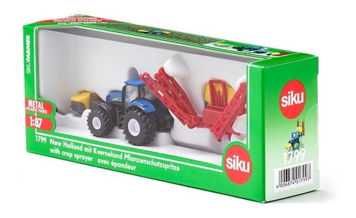 Siku # 1799 Tractor New Holland Con Fumigador  1/87