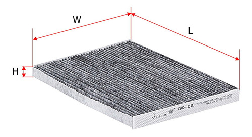 Filtro Aire Acondicionado Carb Act Sentra 2.0l 4 Cil 07/12