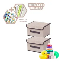 Comprar Pack6 Organizador Util De 25x19x16cm Beige Y+papel De Regalo