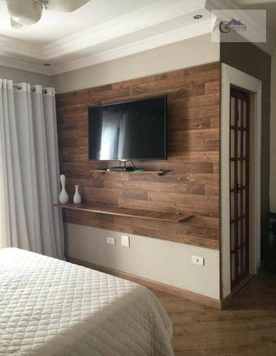 Apartamento Com 3 Dormitórios, Sendo 1 Suíte, À Venda, 100 M² Por R$ 480.000 - Vila Pires - Santo André/sp - Ap3526