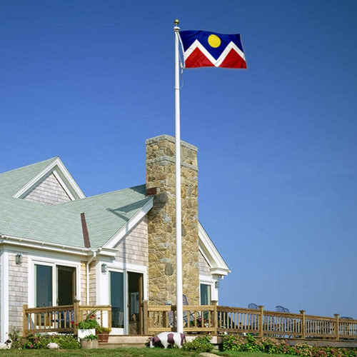 Bandera De La Ciudad De Denver De 3 X 5 Pies