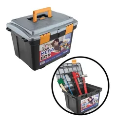 Comprar Maleta Para Ferramentas Mega Box 2040 19 - Arqplast Cor Pret no Mercado Livre