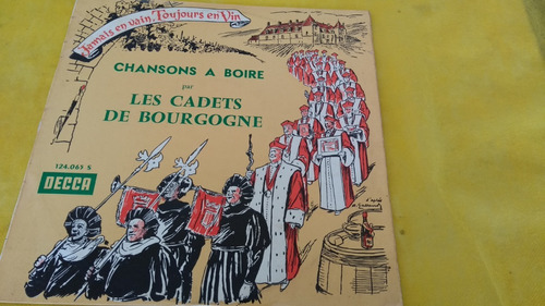 Vinil Les Cadets De Bourgogne Chansons A Boire 10 Polegadas