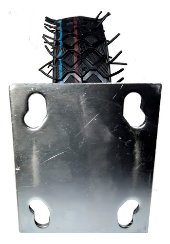 Roda Rodizio Fixo Pneumatico 2,50x4 150 Kg Ajax