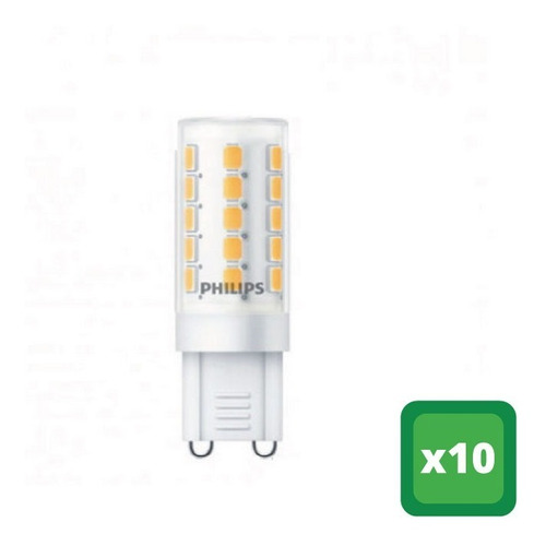 Pack X10 Lamparas Bipin Led Capsule Philips 2,8w = 35w G9