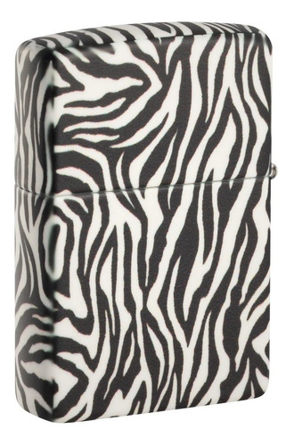 Imagen 7 de 10 de Encendedor Zippo Modelo 48223 Zebra Print Design Garantia