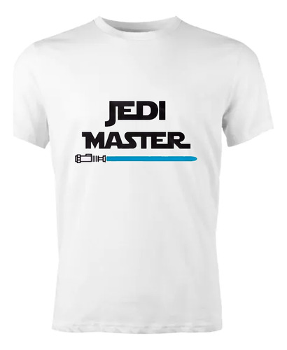 Polera Manga Corta Unisex Jedi Master 