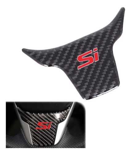 Embellecedor Para Volante Honda Si En Fibra De Carbono