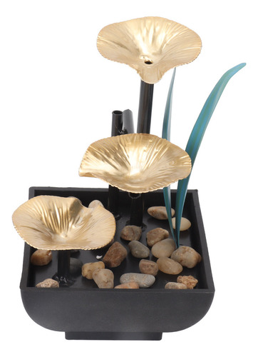 Fuente De Agua De Mesa Con Bomba De Cascada Usb Stone