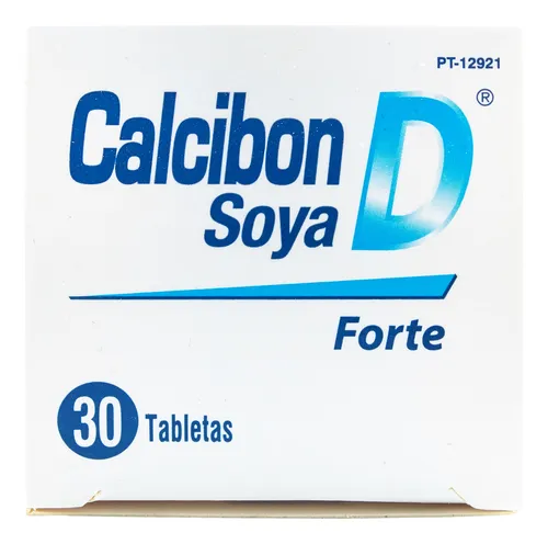 Citrato De Calcio Calcibon D Soya Forte 30 Tabletas