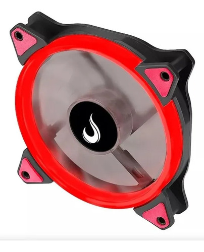 Kit 5 Cooler Fan Rise Mode Galaxy Led Branco Vermelho