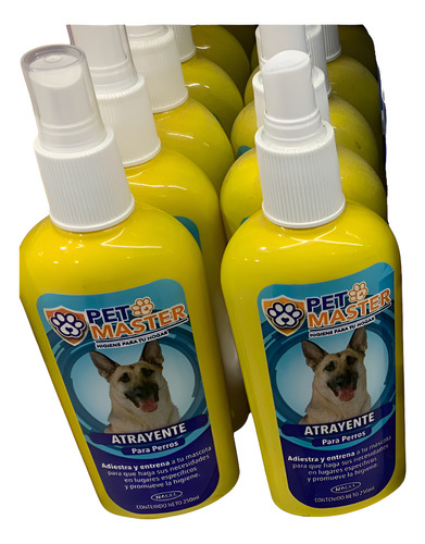 Atrayente Para Perro Pet Master 1 Botella De 250ml