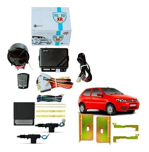Alarme Automotivo Trava Elétrica Fiat Palio 2 Portas 96